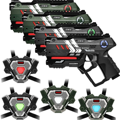 Lasergame huren bij Springkussen Wognum | Voor jong en oud