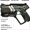Lasergame geweer los
