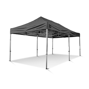 Easy up partytent - zwart - 3x6m