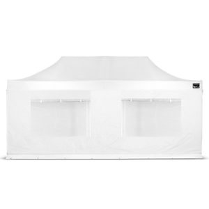 Zijwanden voor easy up partytent - wit - 3x6m