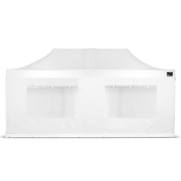 Zijwanden voor easy up partytent - wit - 3x6m